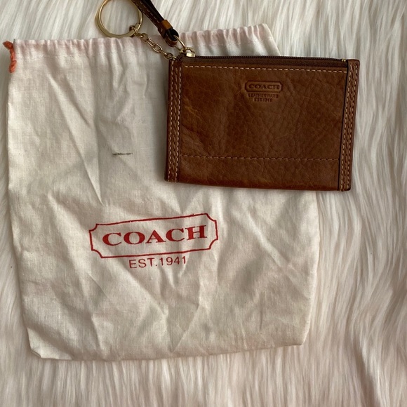 Coach leather skinny ID holder - Picture 4 of 4
